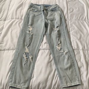 Wild Fable high-waisted straight leg jeans size 0